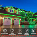 50ft LED Rope Lights Outdoor, 360 LED Connectable and Flexible Tube Lights with 8 Modes, Waterproof LED Rope Lighting for Garden, Patio, Pool, Bedroom, Party, Indoor Outdoor Christmas Decor (Green) by GreenHaven Gardens