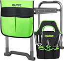 Upgraded Kneeler and Seat - Thicken & Widen Soft Kneeling Pad, Heavy Duty Gardening Stool with 2 Tool Bags & 4 Garden Tools, Gifts for Women, Men & Seniors by GreenHaven Gardens