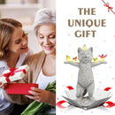 MININOVA Solar Outdoor Decorations Garden Statue Cat Figurines with Birds for Yard Patio Balcony Lawn Outside Ornaments Gifts for Women Mother Kids by GreenHaven Gardens