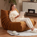 Bean Bag Chairs for Adults Giant Bean Bag Chair Memory Foam BeanBag Chair Big Bean Bag Sofa with Filler Faux Fur Fireside Beanbags Lazy Sofa for Living Room Bedroom Dorm Office (Brown Teddy) by CozyNest Decor
