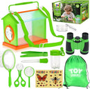 TOY Life Bug Catcher for Kids, Bug Catching Kit Kids Explorer Kit with Bug Net, Catching Tool, Tweezers, Magnifying Glass, Binoculars, Insect Catcher, Educational Outdoor Toys Kid Adventure Set by TinyTreasures Baby Boutique