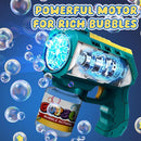 Eaglestone Bubble Guns for Toddlers 2 Packs, LED Light Automatic Bubble Machine Gun for Kids 4-8, Bubble Toys with Bubble Solution,Concentrate, Bubble Blaster Party Favor, Summer Outdoor Toys Gift by TinyTreasures Baby Boutique