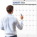 GuassLee Extra Large Wall Calendar 2025, 36"x 24" Jumbo Vertical Wall Planner 2025-2026 from June 2025 to December 2026,19 Months with Julian Dates and Notes for Office School Home Teacher Planning by TinyTreasures Baby Boutique