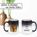 Personalized Coffee Mug, Custom Photo Caricature Gift, Funny Customized Coffee Gift for Men & Women, Custom Mugs with Pictures, Color Changing 15oz Father's Day Mug by TinyTreasures Baby Boutique