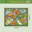 STARUIA Kids Cars Rug for Playroom, 5.3x6.6 Car Rugs for Kids Toy Cars, Non-Slip City Road Map Rug for Boy Bedroom, Educational Toddler Carpet Play Mat for Kid Room Classroom Nursery(63"x78") by TinyTreasures Baby Boutique