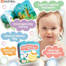 Easter Bath Book Set for Babies & Toddlers – 4 Colorful, Soft, and Waterproof Bath Books with Bunny & Animal Friends – Fun Bath Toys & Basket Stuffers – Perfect for Easter & Baby Showers by TinyTreasures Baby Boutique