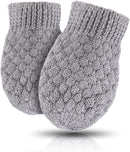 Baby Knit Mittens Toddler Boys Girls Gloves Winter Infant Newborn No Scratch Mitten 0-3 Years by TinyTreasures Baby Boutique