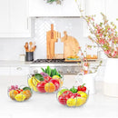 Simple Houseware Modern 3-Tier Hanging Fruit Basket, Chrome by CozyNest Decor