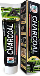Activated Charcoal Whitening Toothpaste, Fluoride-Free, Enamel-Safe, Natural Mint Flavor, 6.5oz Tube for Stain Removal and Fresh Breath Pack of 1 by CozyNest Decor