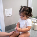 Dr. Brown's Infant-to-Toddler Toothbrush, Elephant, Pink, 0-3 Years by TinyTreasures Baby Boutique