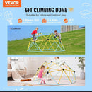 VEVOR Climbing Dome, 6FT Jungle Gym for Kids 3 to 9 Years Old, Geometric Dome Climber Play Center Supports 600LBS and Easy Assembly, with Climbing Grip, Outdoor and Indoor Play Equipment for Kids by TinyTreasures Baby Boutique