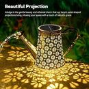2 Pack Solar Watering Can with Lights,Solar Outdoor Garden Decor Waterproof Hanging Lantern Landscape Lights Outside Decorations for Yard Lawn Patio Gardening Gifts.