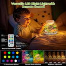 Dinosaur Light Up Terrarium for Boys – DIY Prehistoric Garden with LED | STEM Toy & Craft Gift for Kids Ages 4-8, Perfect for Birthday or Christmas by TinyTreasures Baby Boutique