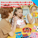 9 PCS Farm Theme Lacing Cards, 9 Double Sided Sewing Cards with 9 Colorful Laces, Imagination Development Lacing Toys Educational and Learning Activity for Preschoolers, Kids by TinyTreasures Baby Boutique