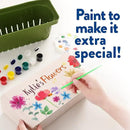 Home Grown Paint & Grow Flower Gardening Kit Set for Boys and Girls - Craft Activity Toy for Kids, Ages 5 6 7 8-12 Years Old - Unique Birthday Present - Plant Gift Toys by GreenHaven Gardens