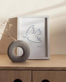 HAUS AND HUES Standalone White Oak Frame Set of 1-5x7 by CozyNest Decor