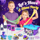 Slime Kit,Toys for 6 7 8 9 10 11 12 Year Old Girls Boys Galaxy Slime Making Kit Making Butter Slime Dark Powder to Make Glitter Galactic Slimes Stress Relief Toys Fun Birthday Gifts by TinyTreasures Baby Boutique