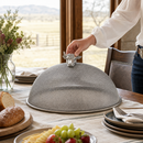 Cow Head Stainless Mesh Picnic Cover by Arthur Court Designs