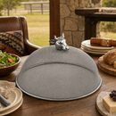 Cow Head Stainless Mesh Picnic Cover by Arthur Court Designs