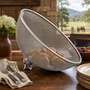 Cow Head Stainless Mesh Picnic Cover by Arthur Court Designs
