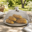 Cow Head Stainless Mesh Picnic Cover by Arthur Court Designs
