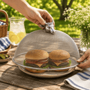 Cow Head Stainless Mesh Picnic Cover by Arthur Court Designs