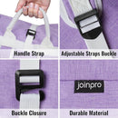 Laundry Bag Backpack, 125L Extra Large Travel with Shoulder Straps, Adjustable & Extendable Design, Laundry Hamper Bag with 3 Pockets for Laundromat, College, Travel, Camping (Purple) by TinyTreasures Baby Boutique