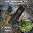 10x25 Monocular Telescope, Compact Mini Pocket Size Waterproof Fogproof for Bird Watching Hiking Camping, Black by TinyTreasures Baby Boutique