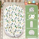 Baby Lounger- Baby Nest for 0-24 Months, Ultra Soft Organic Cotton Breathable & Portable Baby Lounger, Baby Lounger Pillow for Newborn by TinyTreasures Baby Boutique