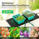 VIVOSUN 48" x 20.75" Seedling Heat Mat and Digital Thermostat Combo Set, UL & MET-Certified Warm Hydroponic Heating Pad for Germination, Indoor Gardening, Greenhouse by GreenHaven Gardens