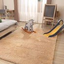 9x12 Area Rug, Fluffy Plush Carpet for Living Room, Bedroom, Nursery, Study, Kids Room - Soft Non-Slip Indoor Decor, Camel by TinyTreasures Baby Boutique
