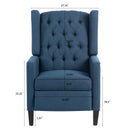 Manual Wing Chair Recliner by Unique Piece Furniture
