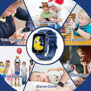 Goodatech Smart Watch for Kids 4-12 Years Boys Girls, 26 Puzzle Games,Camera,Video Music Player,Pedometer,Flashlight,Alarm Clock, Learning Education Toys Gifts (Blue) by TinyTreasures Baby Boutique