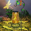 TEDOF Solar Lanterns Outdoor Waterproof,Dragonfly Solar Lights Garden Decor Gifts for Mom Women Grandma Decoration Outside for Yard, Patio,Backyard,Porch by GreenHaven Gardens
