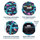 Wildkin ECO rPET 15-inch Kids Backpack – Sustainable, Padded, Adjustable – Darling Dinosaurs by TinyTreasures Baby Boutique