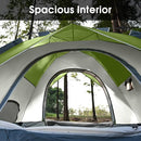 MOON LENCE Instant Pop Up Tent for 3-4 Person - Automatic Portable, Windproof for Camping, Hiking, Mountaineering by TinyTreasures Baby Boutique