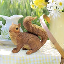 Design Toscano Scamper the Woodland Squirrel Outdoor Garden Statue, 7 Inch Tall, Cast Stone Resin, Brown Finish by GreenHaven Gardens