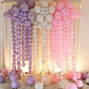 Pastel Pink Linking Balloons, 100PCS 6 Inch Small Baby Pink Link Balloons for Making Balloon Wall Heart Arch, Quick Linked Balloon for Girls Wedding Birthday Baby Shower Valentine's Party Decorations by CozyNest Decor