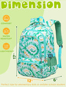 BLUEFAIRY Kids Backpack for Girls Elementary Primary Middle School Bags for Aged 8-10 for Teens Childs Bookbags Back to School Book Bags Gifts Mochilas para Niñas de 6 7 8 9 10 Años Tie-dye Green by TinyTreasures Baby Boutique