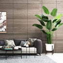 6.5ft Artificial Silk Bird of Paradise Palm Tree (78in) with 17 Trunks Faux Tree and Plastic Nursery Pot, Fake Plant for Office House Farmhouse Living Room Home Decor (Indoor/Outdoor) by CozyNest Decor