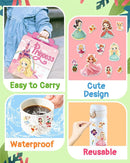 Benresive Reusable Sticker Book for Toddlers 2-4 Years, Fun Travel Stickers for Kids, Waterproof Sticker Books for Toddlers 1-3, Crafts Activities for Todddlers 1-3 2-4 3-5 - Princess by TinyTreasures Baby Boutique