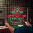 Personalized Bar Signs with Your Name for home wall light up with personalized pub name, man cave accessories, beer themed neon customizable lighted sign by CozyNest Decor