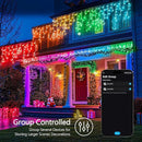 JMEXSUSS 200 LED RGB String Light Outdoor Indoor, Christmas Lights Outdoor Clear Wire Christmas Lights Plug in for Bedroom Tree Room Party Birthday Decorations by GreenHaven Gardens