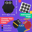 Magnetic Drawing Board for Kids & Toddlers with Beads and Magnet Stylus Pen - Magnetic Travel Toy for Airplane & Car Ride Activities for Kids by TinyTreasures Baby Boutique