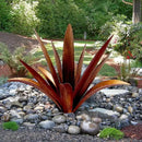 DIY Metal Agave Plant Art Yard Tequila Art Sculpture, Tequila Rustic Garden Sculpture Statue Outdoor Decor,Agave Metal Plants for Yard, Garden Lawn Ornaments (12 Leaves -Yellow) by GreenHaven Gardens