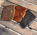 Real Leather Wallet Functional RFID Bifold Passport Holder Travel (Coffee) by TinyTreasures Baby Boutique