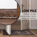 Keen Home Design 2x3 Rug - Machine Washable Entry Rug with Non-Slip Backing, Ideal for Enteryway, Kitchen, Bathroom, Laundry Room - Vintage, Easy Clean, Durable, Low Pile Rug - (2' x 3') by CozyNest Decor