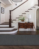 Color&Geometry Door Mat 3'x10' Runner Rug with Rubber Backing, Non Slip Washable Hallway Rug, Carpet Runners for Hallway Living Room Bedroom, Grey (Rolled-up NO Creases) by CozyNest Decor