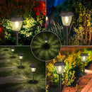 XMCOSY+ Solar Lights Outdoor 10/25 LM LED with 2 Lighting Modes, Solar Garden Lights Glass and Metal, IP65 Waterproof Solar Powered for Yard Pathway Walkway Driveway Patio (6 Pack, Warm White) by CozyNest Decor