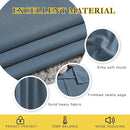 NICETOWN Blackout Window Curtains & Drapes 72" Long - Grommet Top Room Darkening Thermal Insulated Room Darkening for Bedroom/Living Room (2 Panels, 46 x 72 Inch, Smoky Blue) by TinyTreasures Baby Boutique